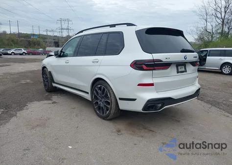 2024 BMW X7 M60I from USA, damaged, VIN 5UX33EM00R9S32889